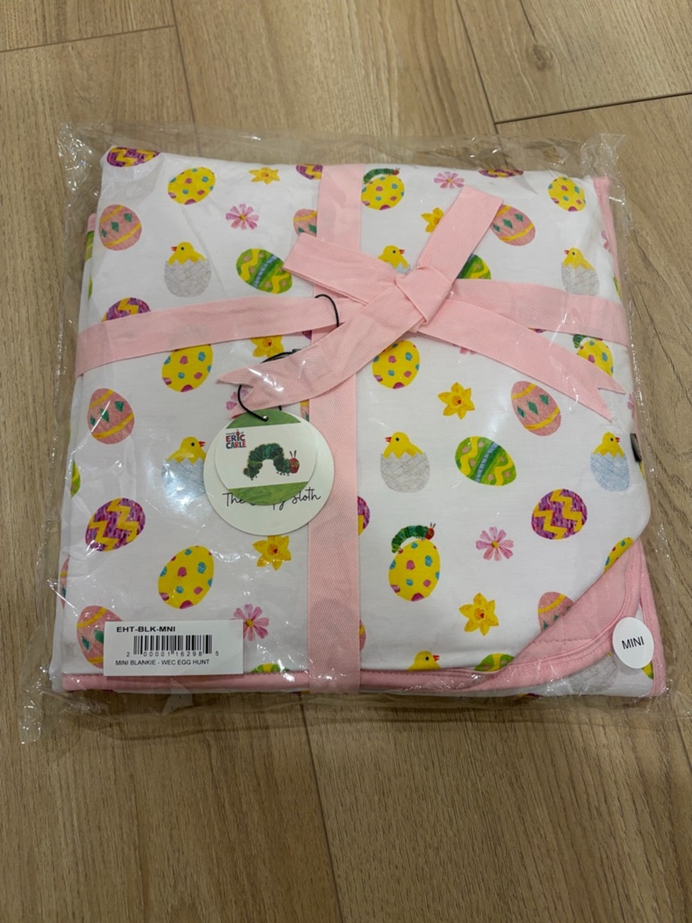 Bamboo baby blanket